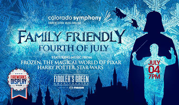 The Colorado Symphony's Family Friendly 4th of July at Fiddlers Green Amphitheatre